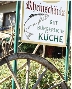 Gut bürgerliche Küche in der Rheinschänke in Leimersheim in der Pfalz