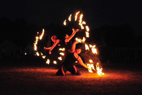 Feuershow - Keltisches Fest auf dem Donnersberg