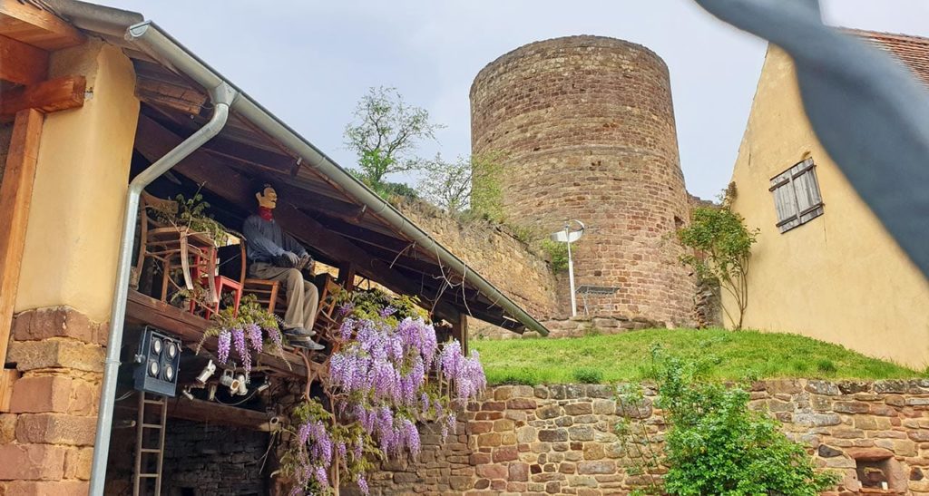 Burg Neuleiningen - Runder Turm